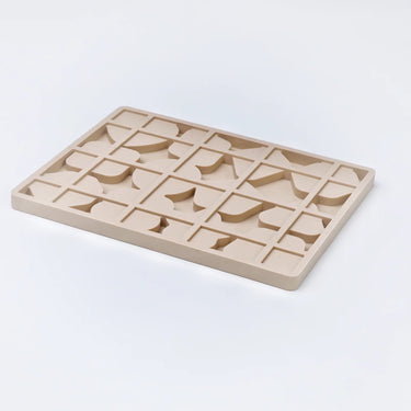 FlexiVorm | Soft and educational - Silicone Montessori puzzle for shapes and colors